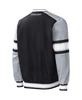 Men's Black Chicago White Sox Yardline V-Neck Pullover Windbreaker
