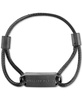 Gunmetal IP Stainless Steel Tag Leather Bracelet
