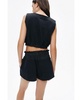 Women's Crop Top with Printed Detail
