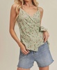 wrap top in green