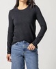long sleeve crewneck in black