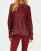 callie sweater in red