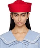 Red Spring Twill Sailor Cap