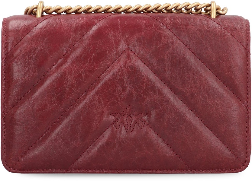 Love Bag Leather Mini Crossbody Bag