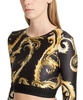 Abstract Multicolour Embroidered Top