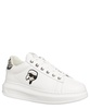 Glitter Detail Leather Sneakers