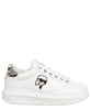 Glitter Detail Leather Sneakers