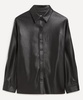 Aylin Faux Leather Shirt