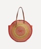 Raffia Round Bow Tote Bag