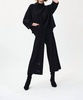 knit sweater in black