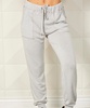 viscose joggers in silver