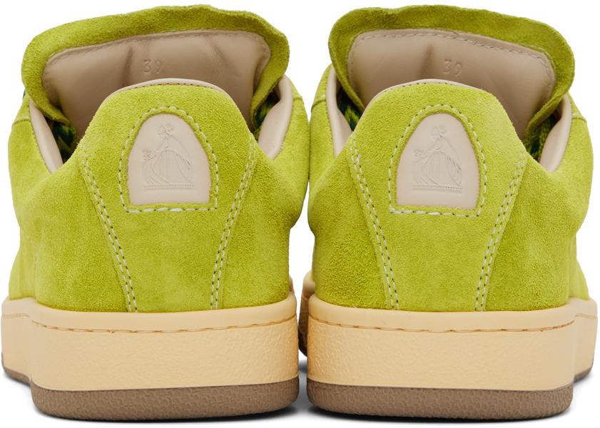 Green Suede Curb Lite Sneakers