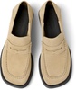 Beige Nubuck Moccasin/Ballerina for Women.