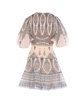 Pleated Mini Dress