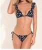 daisy sunny bikini bottom in black