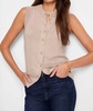essential sweater vest in malt