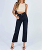 ribcage straight ankle jeans in feelin' cagey