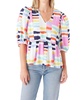 jacqueline top in chappy stripe