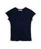 sheryl recycled baby tee in vintage black