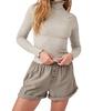make it easy thermal top in heather grey