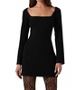 calanthe dress in black