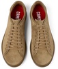 Brown Nubuck & Leather Men's Sneakers.