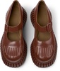 Red Leather Women's Shoe.