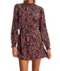 creed mini dress in peacock garden