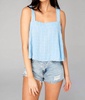 athena tank top in blue