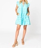 aubrey dress in sky