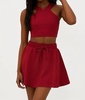 adia top in rio red waffle