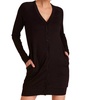 cardigan dress in black