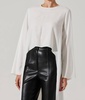 safiya top in white