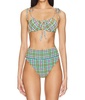 caitlin top in sunny side gingham