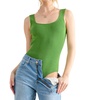 something good is happening bodysuit in green