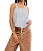 because of you tank in chambray