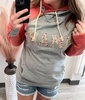 mama sweatshirt in multicolor