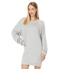 Norma Kamali Women's Oversized Raglan Sleeve Mini Dress