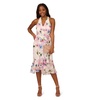 Adrianna Papell Women's Printed High-Low Dress