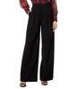 BCBGMAXAZRIA Women's High Waisted Wide Leg Zipper Pant