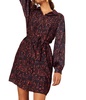 austin dress in two tone x-ray