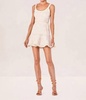 ricci mini dress in white