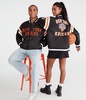 new york knicks striped bomber jacket