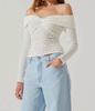 kendy top in cream