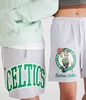 boston celtics fleece shorts 6"