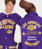 los angeles lakers bomber jacket
