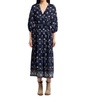 nerla dress in night blue