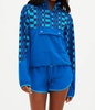 atticus pullover in imperial blue check
