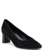 women's lancashire pump in black suede