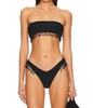 ryder top in textured black